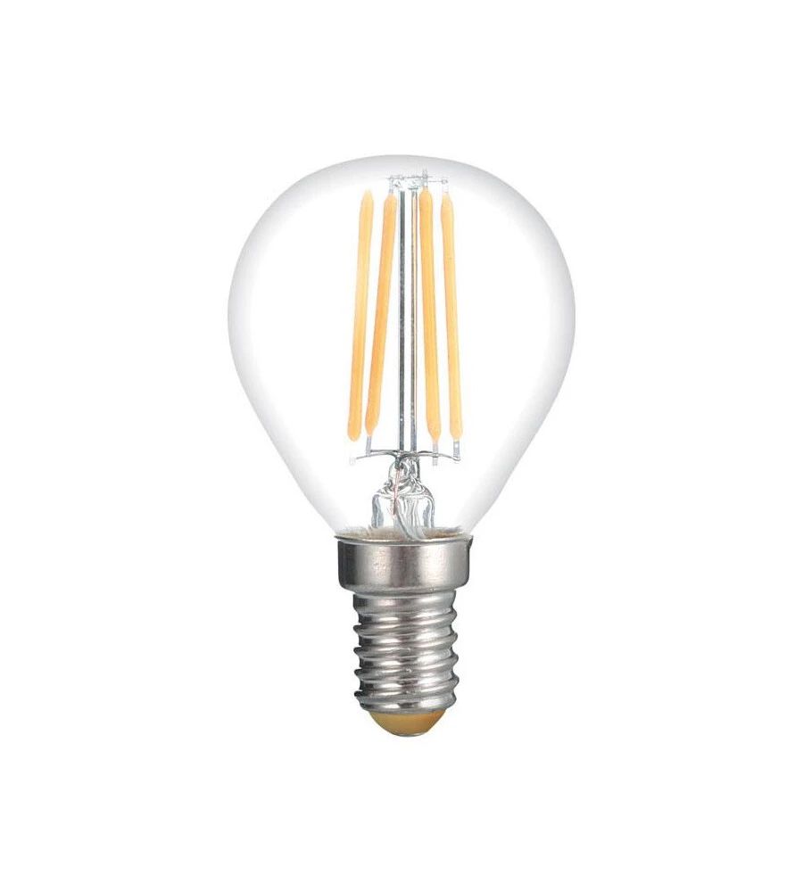 Lampadina led "sferetta" luce calda, 60w e14