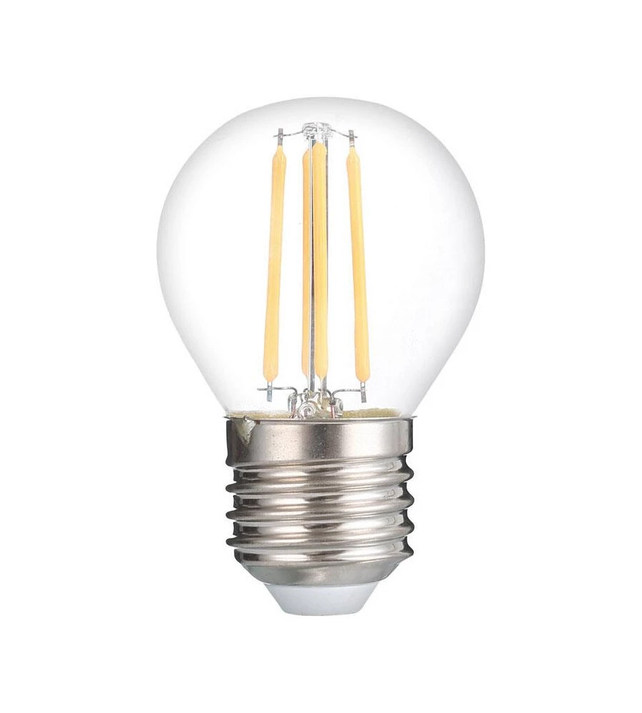 Lampadina led "sferetta" luce calda, 60w e27