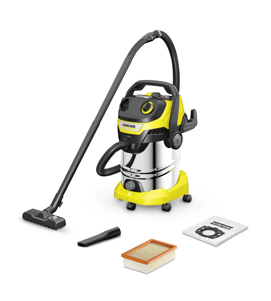 Bidone aspiratore solidi liquidi con funzione soffiante wd5 s v 1100 watt - karcher