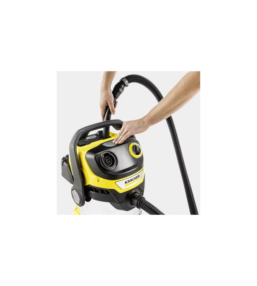 Bidone aspiratore solidi liquidi con funzione soffiante wd5 s v 1100 watt - karcher