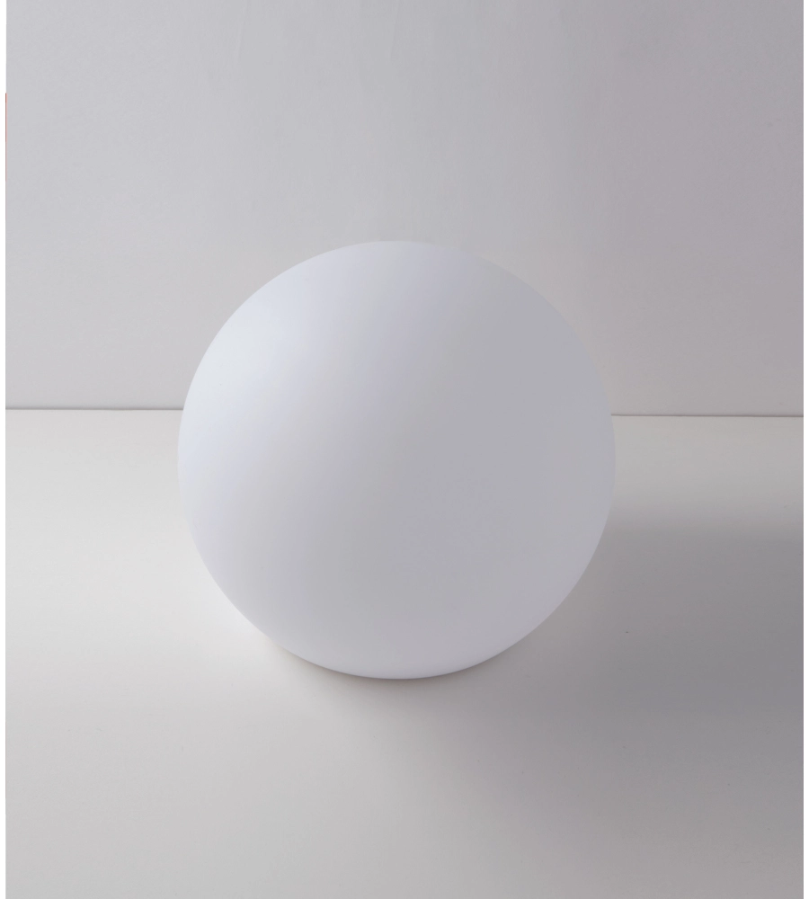 Sfera da giardino led solare "geco" 30cm, 1.5w