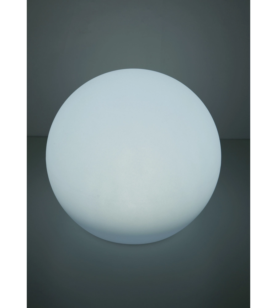 Sfera da giardino led solare "geco" 30cm, 1.5w