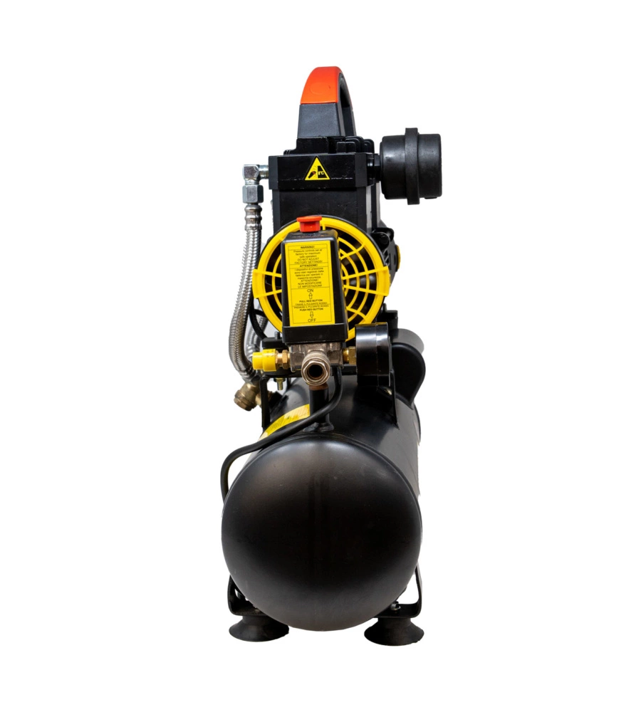 Compressore aria portatile silenziato system+ 8l 1,5hp - cod. sy091