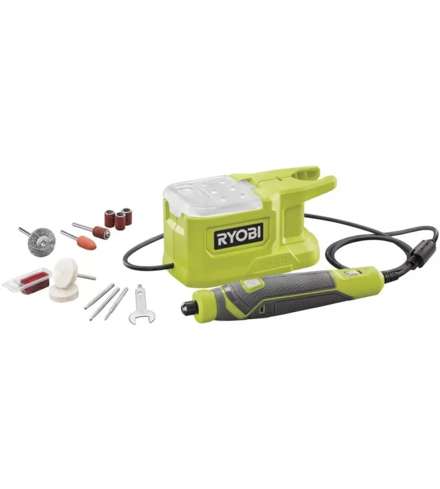 Utensile rotativo compatto rrt18-0, solo corpo macchina batteria non inclusa - ryobi