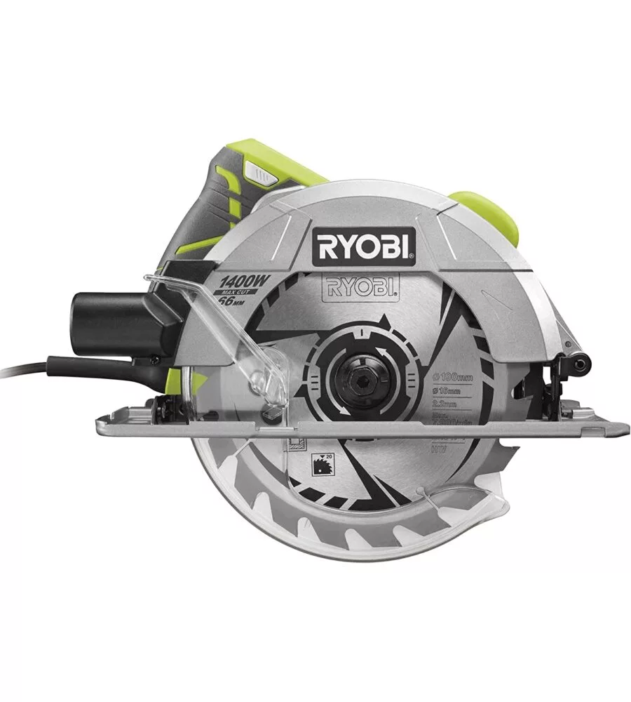 Sega circolare ad immersione ryobi rcs1400-g da 1400 watt - ryobi