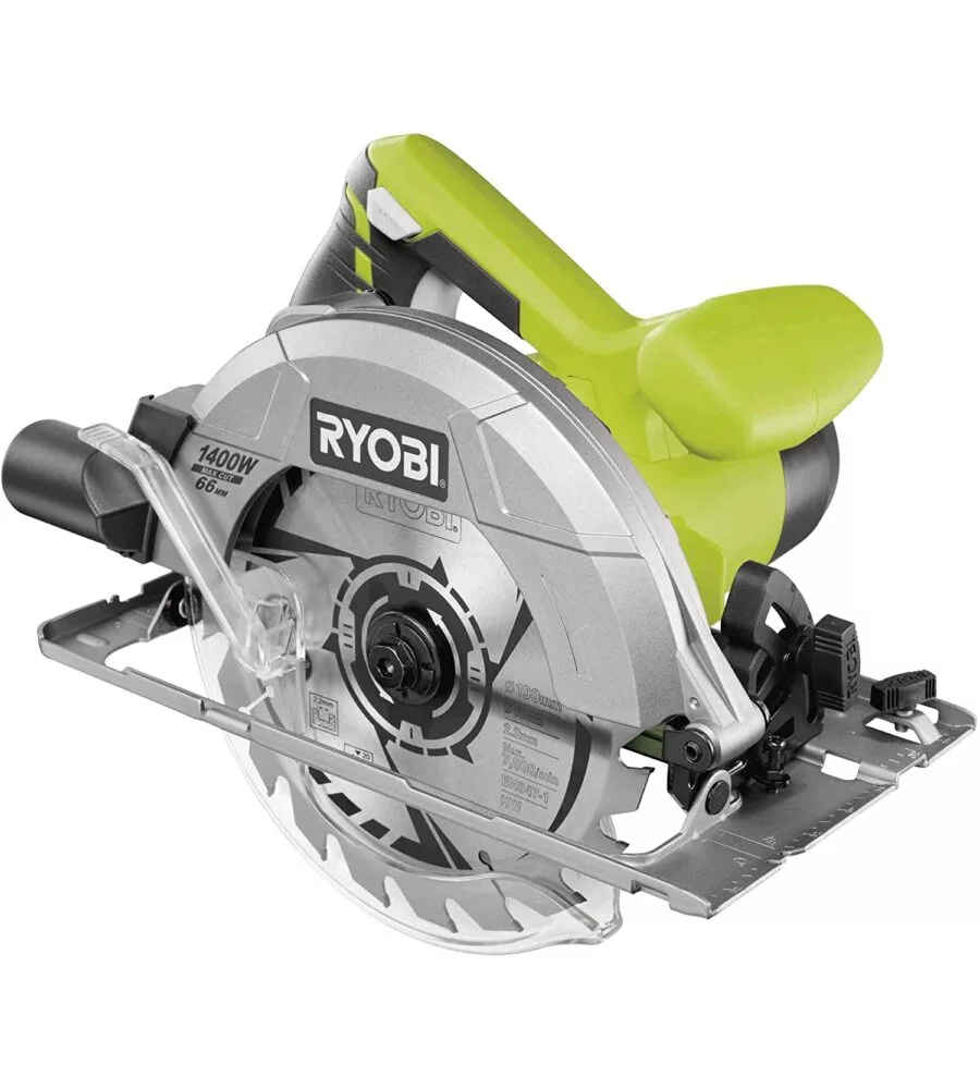 Sega circolare ad immersione ryobi rcs1400-g da 1400 watt - ryobi