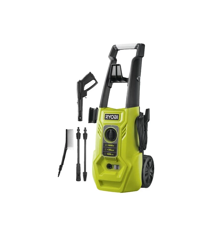 Idropulitrice a freddo ry130pwa - 1600 w 130 bar 420 l/h - ryobi