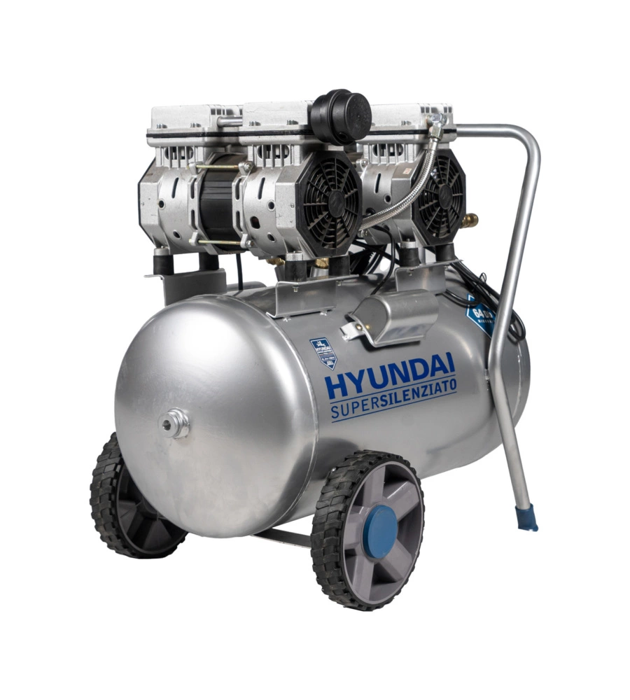 Compressore aria silenziato hyundai 50l 3hp - cod. 65706