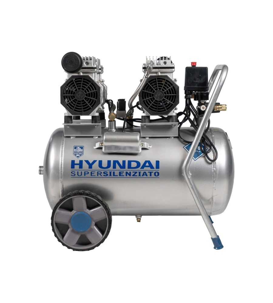 Compressore aria silenziato hyundai 50l 3hp - cod. 65706