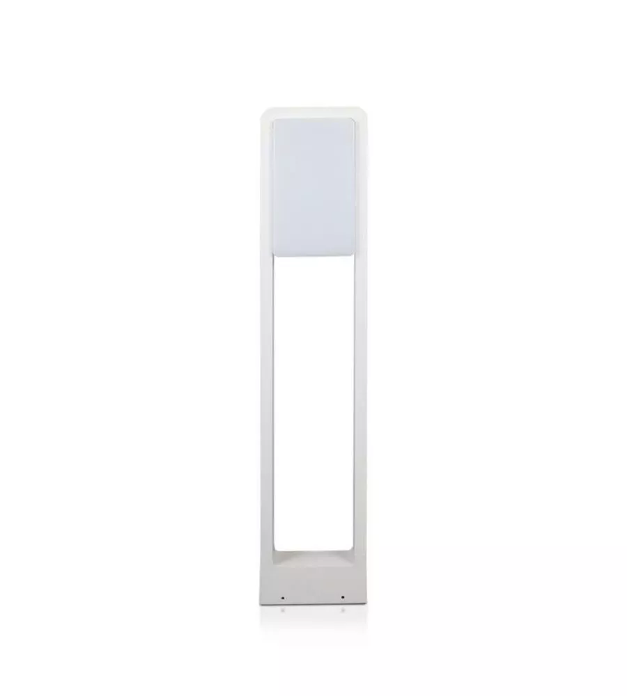 Paletto led per esterno bianco 3000k, 10w