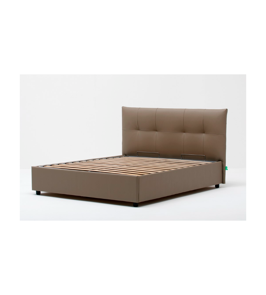 Letto Matrimoniale easy Perla Con Rete E Contenitore, 160x190 Cm in  vendita online