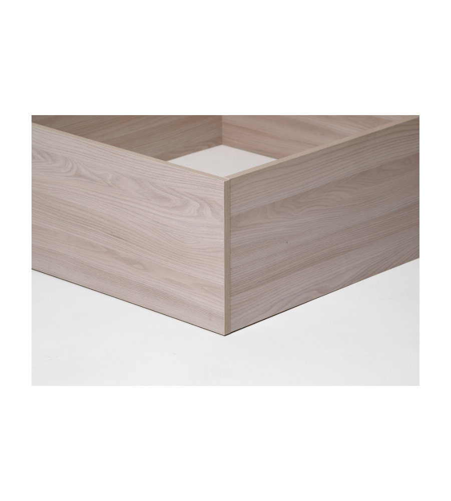 Letto Contenitore Cangu' Bed Box 120X190 C/Piedini Olmo Naturale