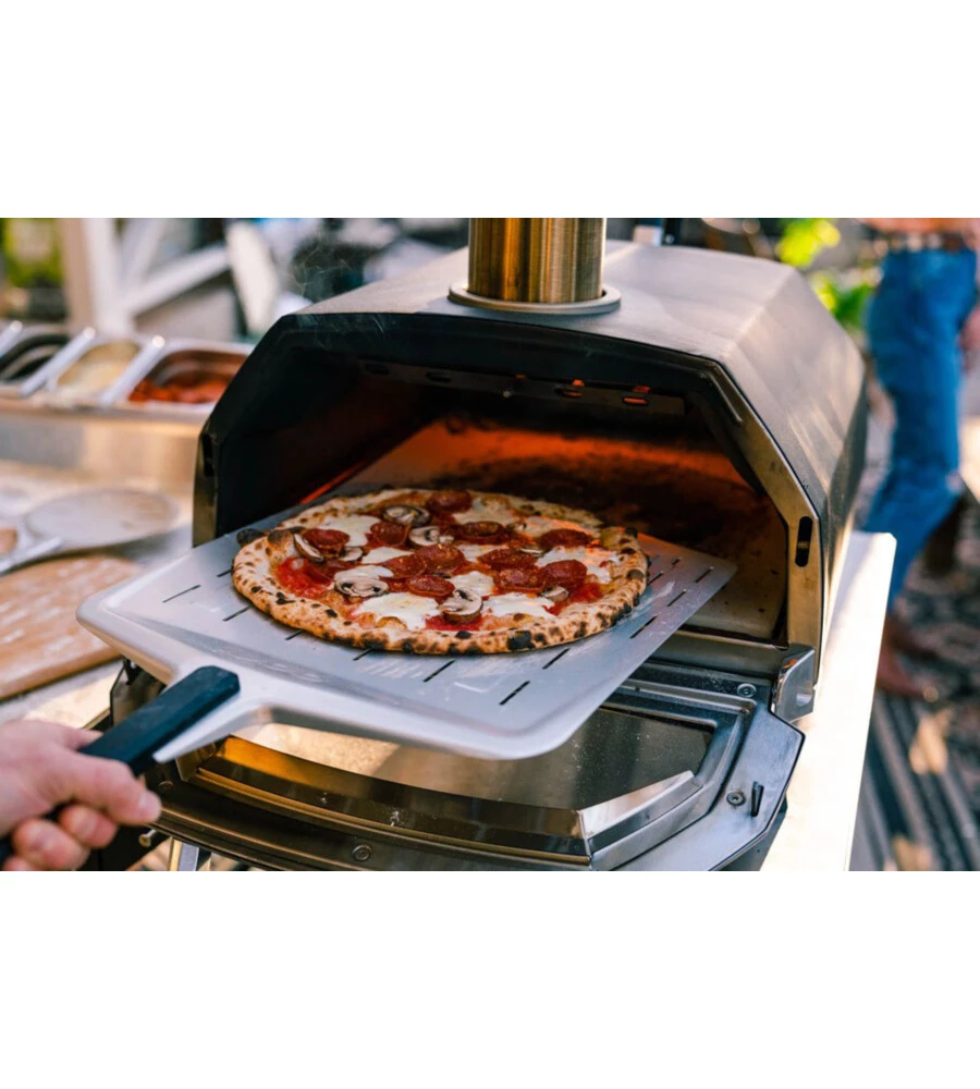 Forno pizza portatile a legna o carbonella ooni karu 16