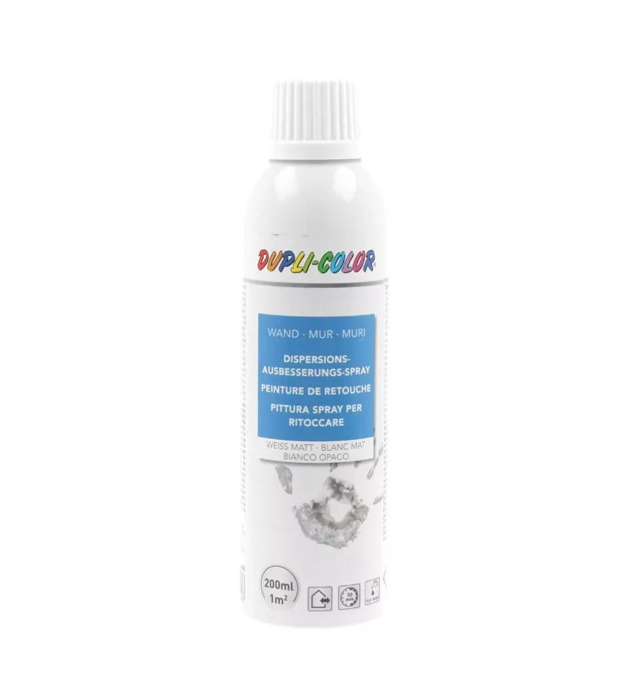 Pittura spray per ritocchi, bianca - 200 ml