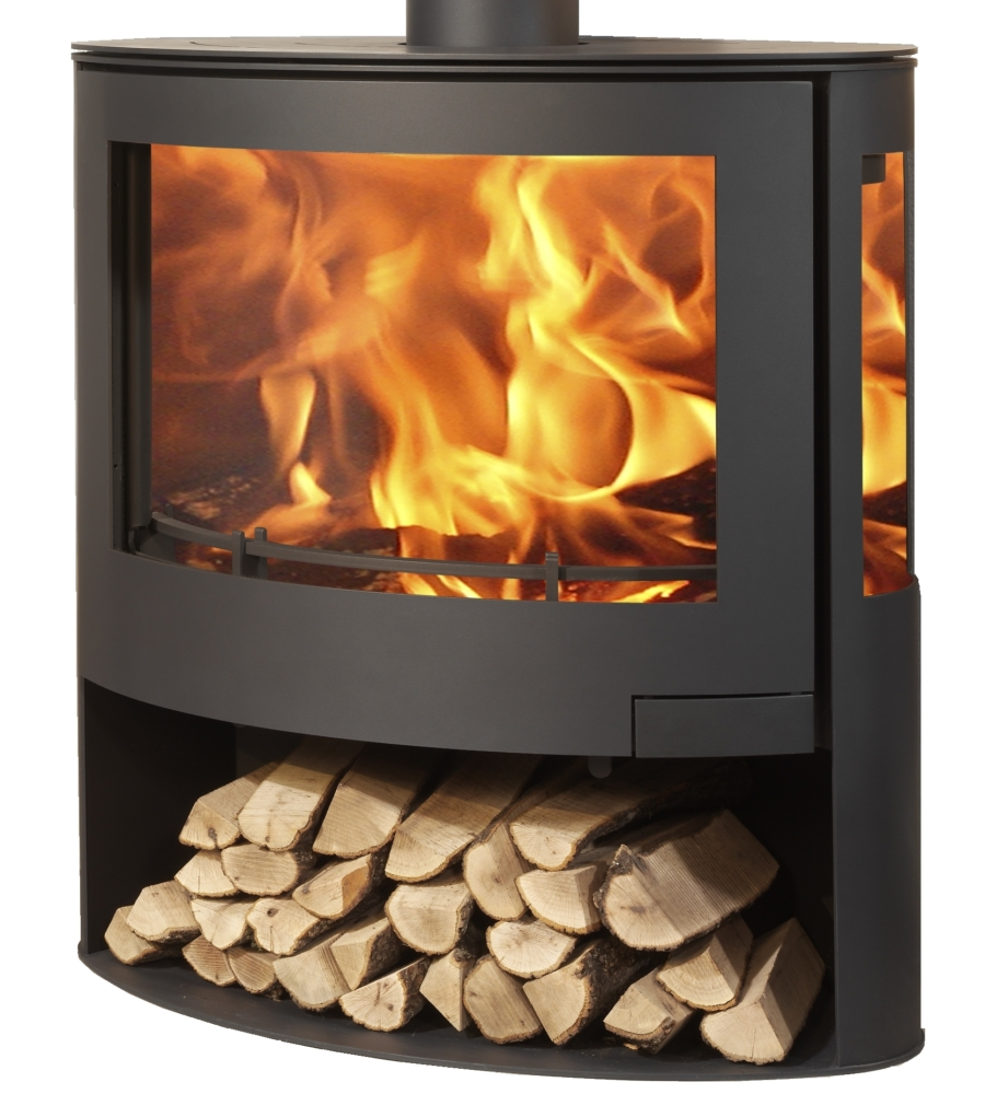 Stufa a legna panadero "iris" grigio 7,8 kw