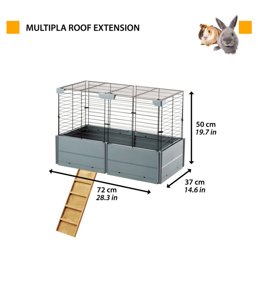 Estensione tetto per gabbia multipla - ferplast