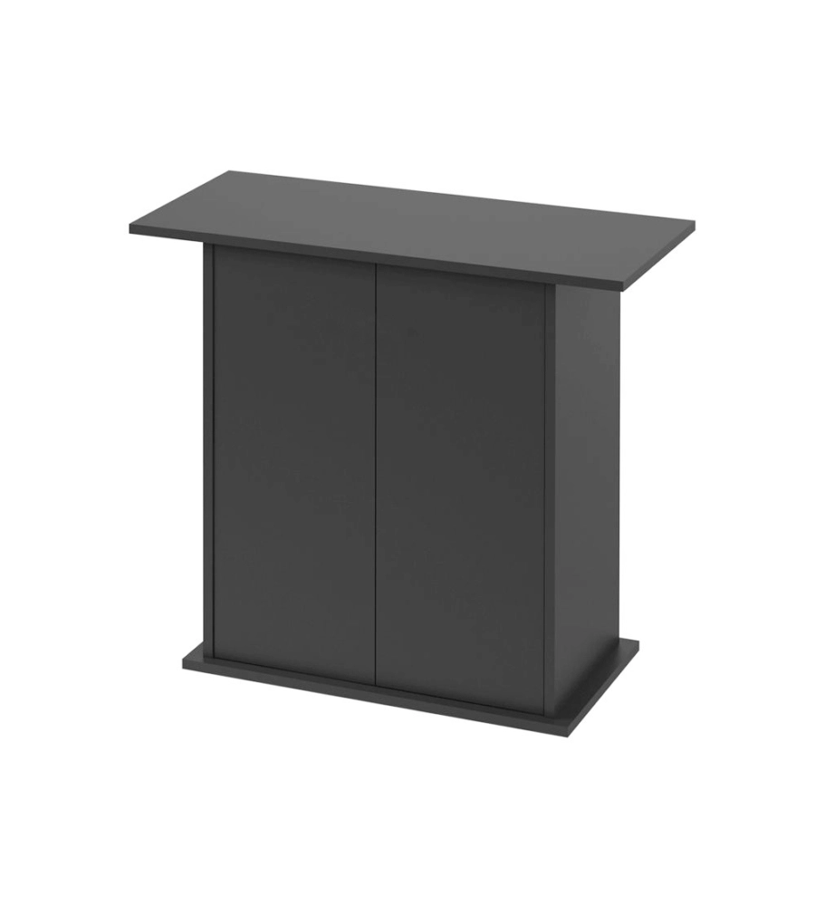 Mobile in legno per acquario - stand bubai 80 nero, 81 x 36 x h 73 cm - ferplast