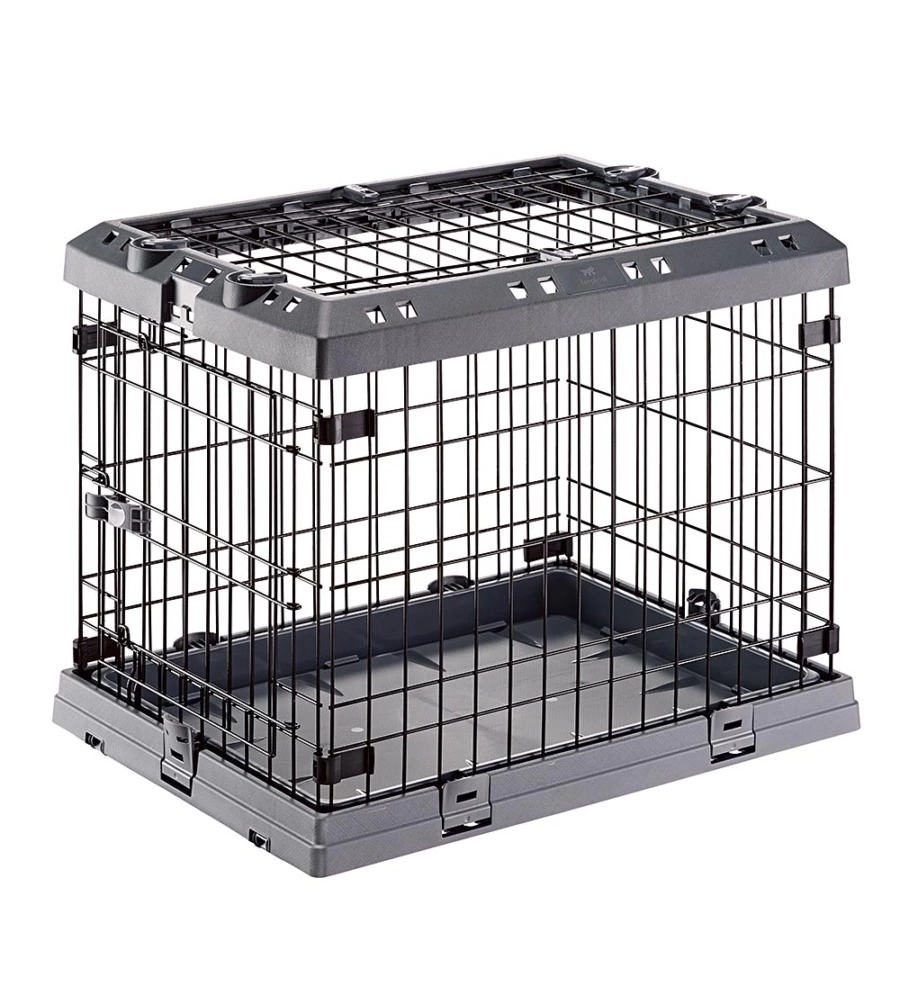 Gabbia box  per cani pieghevole "superior 75", 77x51x55 cm - ferplast