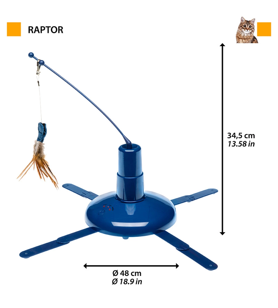 Raptor gioco elettronico - ferplast