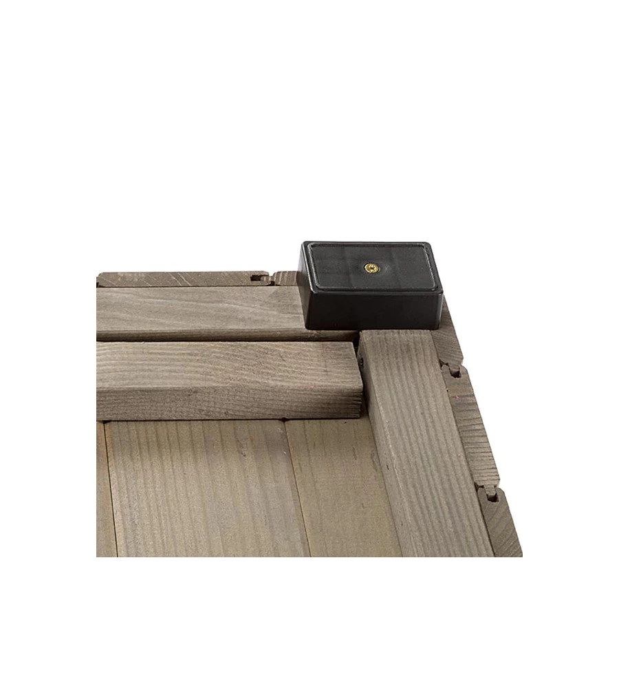 Cuccia da esterno "argo 60" in legno di pino, 69,5x54,5x52 cm - ferplast