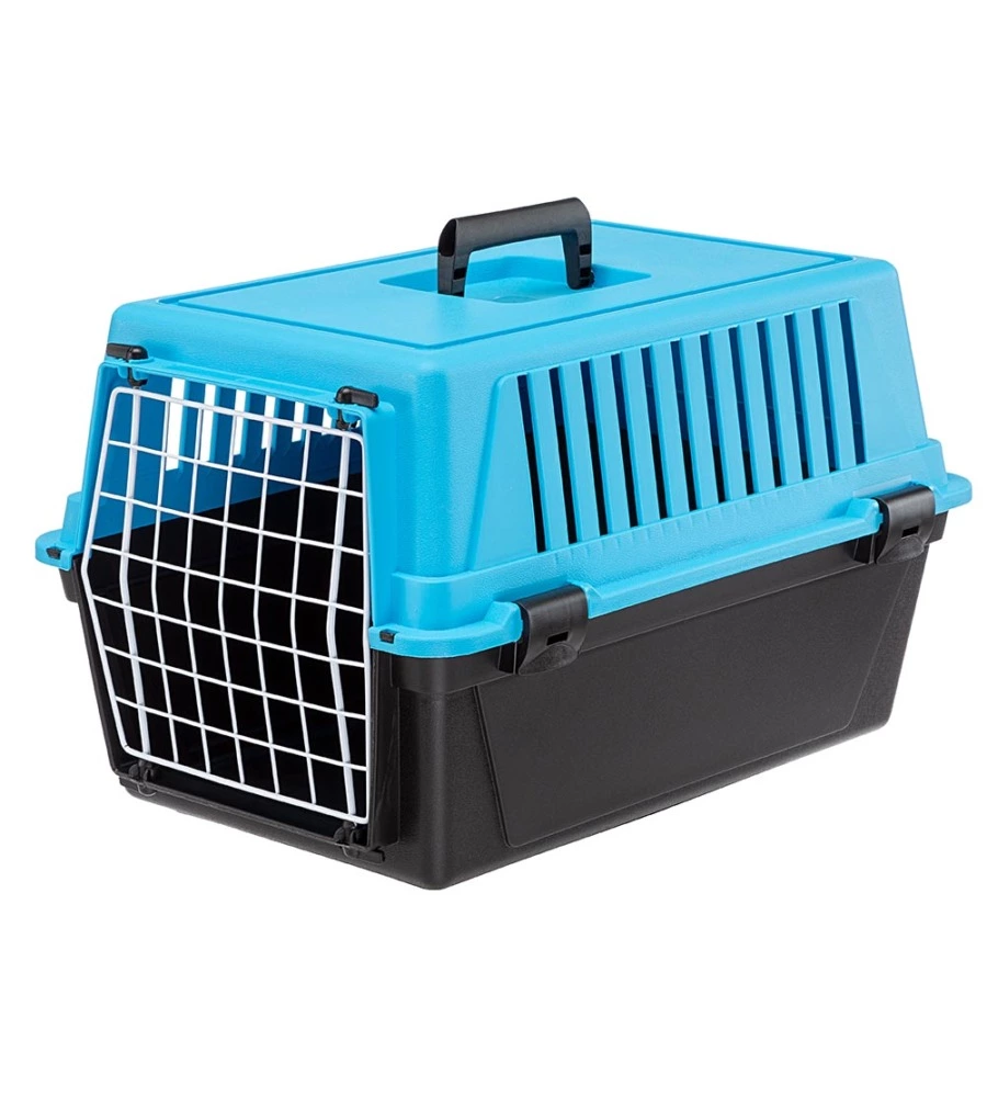 Trasportino per cani - atlas 10  el - azzurro - ferplast