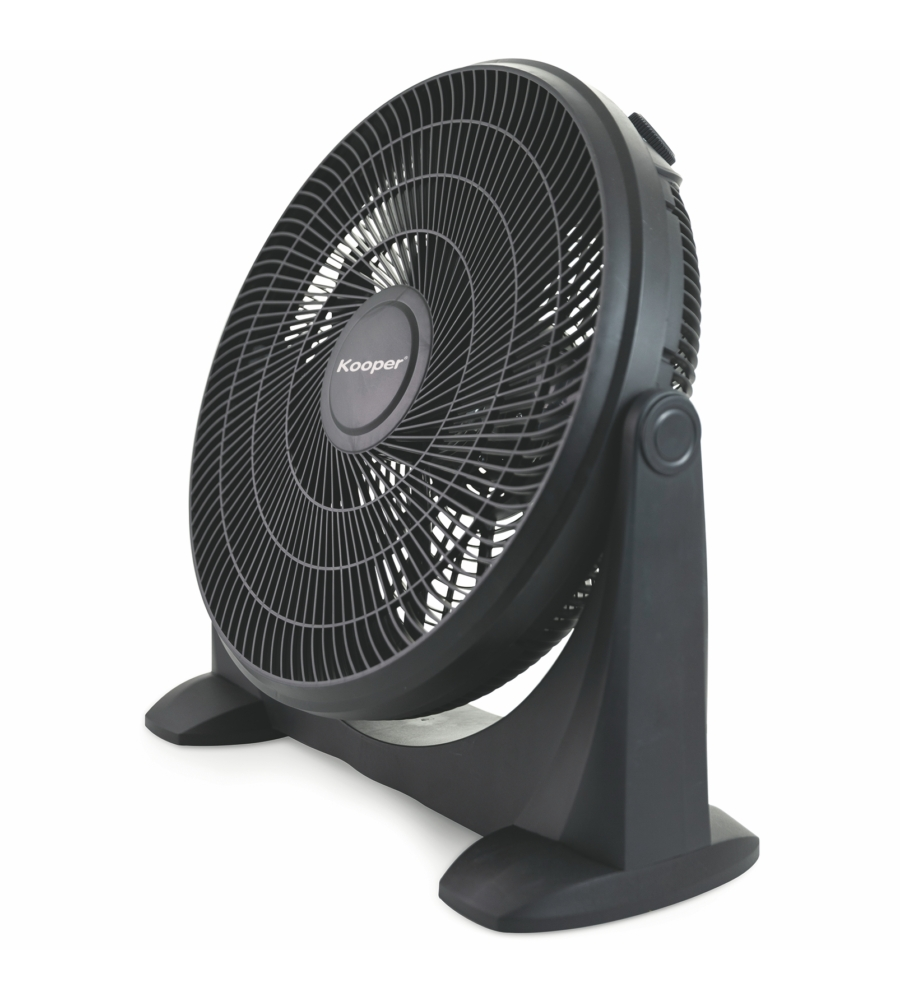 Ventilatore da appoggio box "articfresh" colore nero 90 w, 50 cm