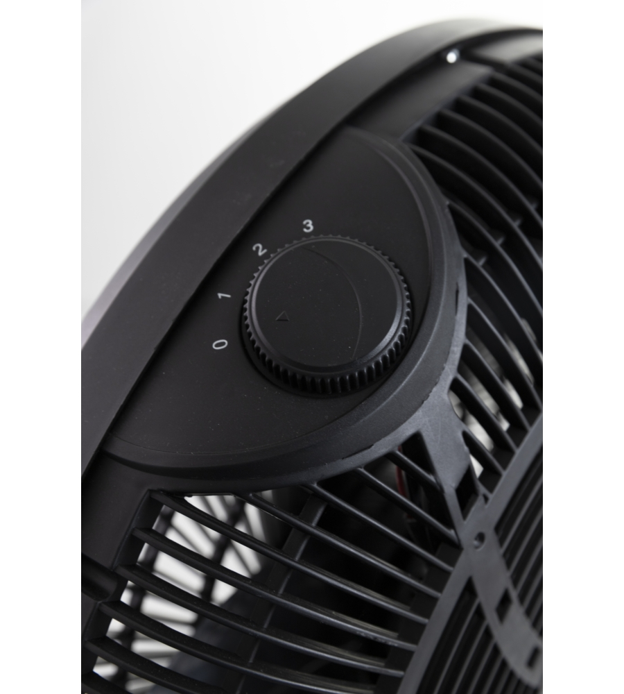 Ventilatore da appoggio box "articfresh" colore nero 90 w, 50 cm