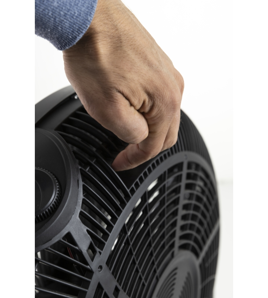 Ventilatore da appoggio box "articfresh" colore nero 90 w, 50 cm