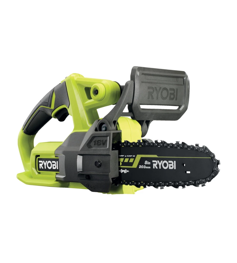 Motosega a batteria ryobi "ry18cs20a-0" barra 20 cm 18v, solo corpo macchina