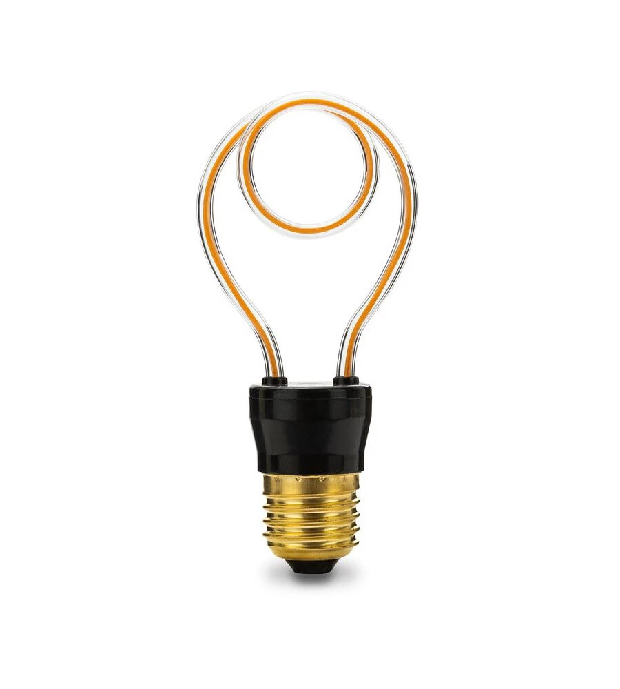 Lampadina led decorativa "doppia spirale" 240 lm, e27