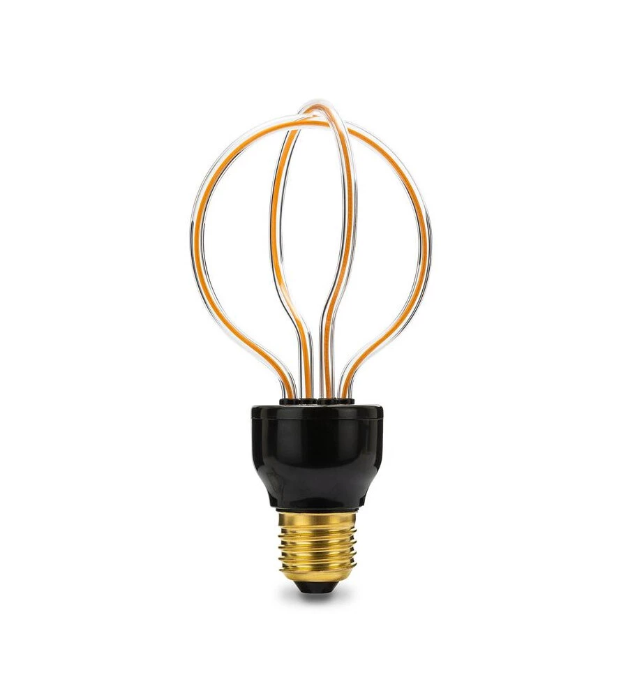 Lampadina led decorativa "twist" 480 lm, e27