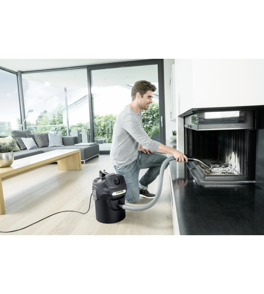 Aspiracenere elettrico ad2 - 600 w 14 l - karcher