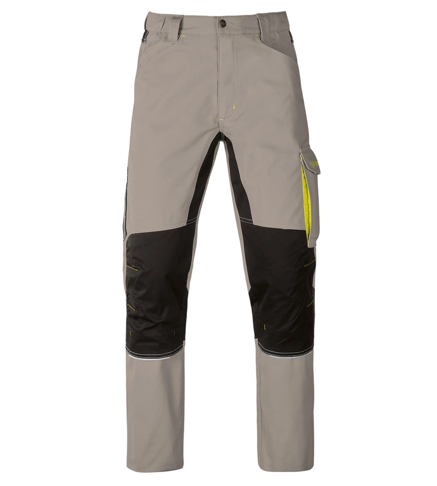 Pantaloni da lavoro kavir beige/nero, tg m - kapriol