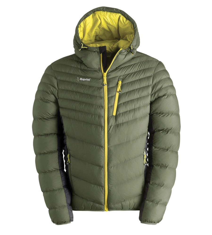 Giacca da lavoro thermic olive green, tg m - kapriol