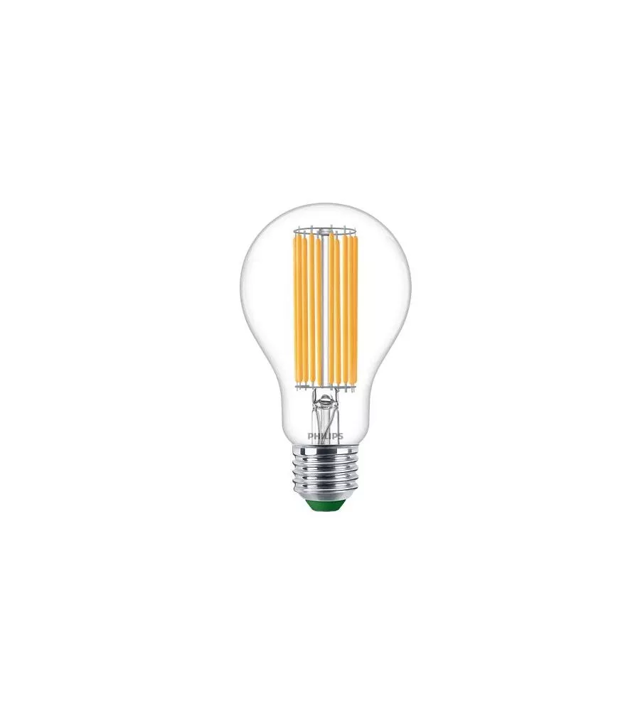 Lampadina led a goccia philips trasparente 5,2w 4000k, e27