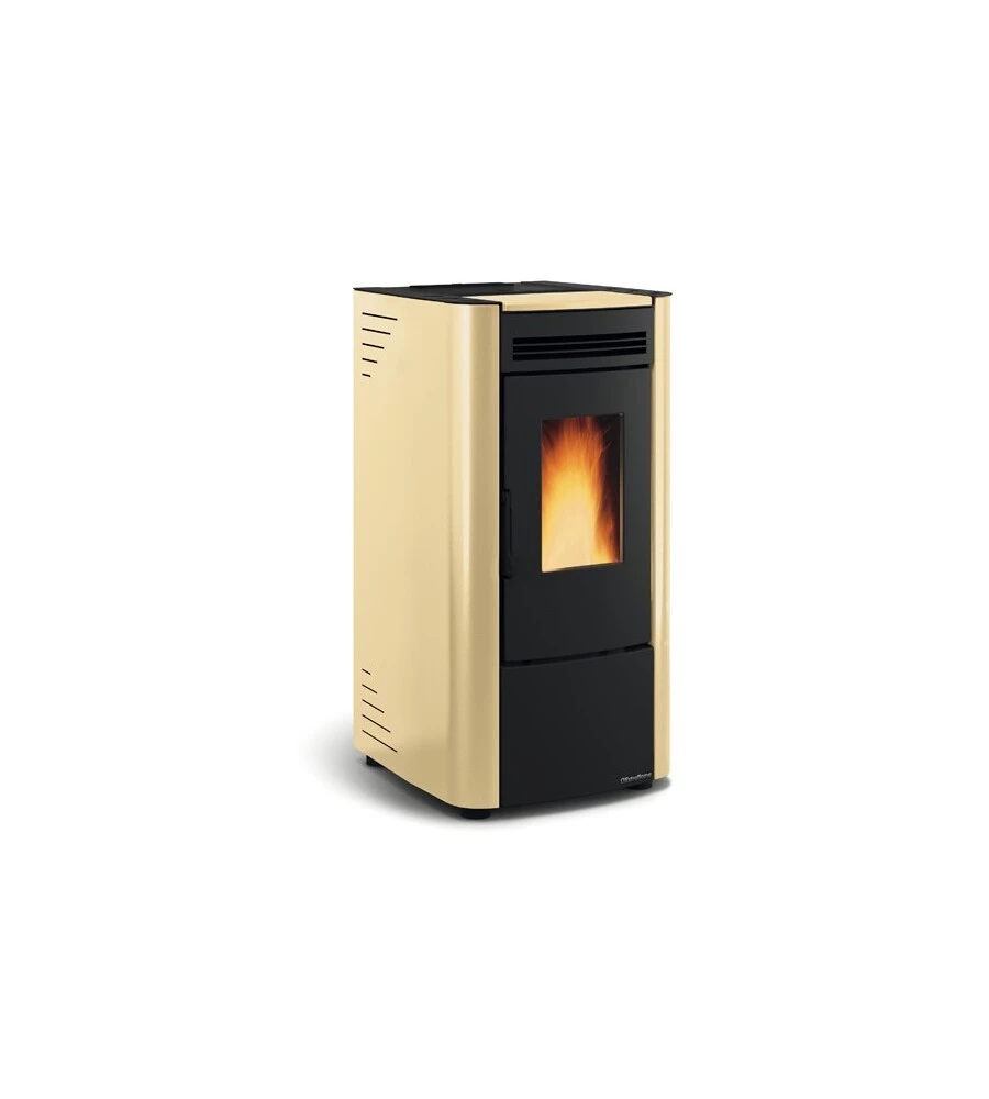 Stufa a pellet la nordica + extraflame "ketty" pergamena 6,5 kw