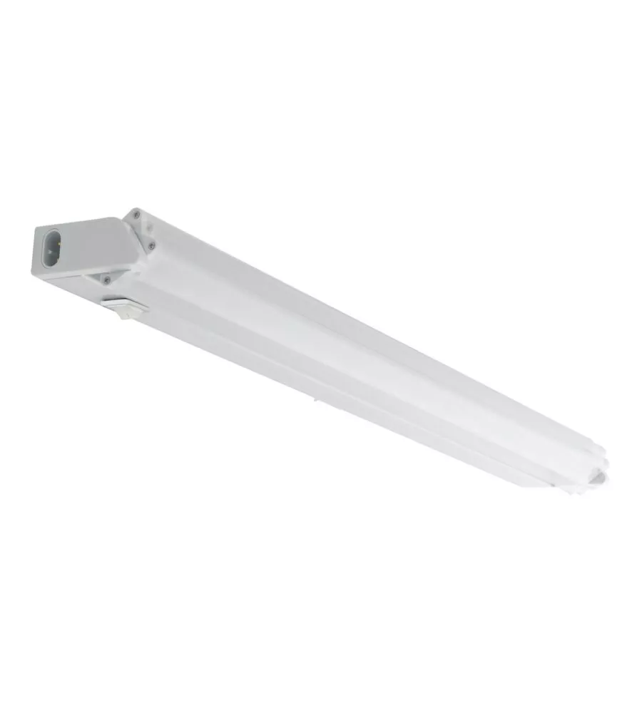 Barra sottopensile led orientabile "movie 57" con diffusore, 800 lm 4000 k