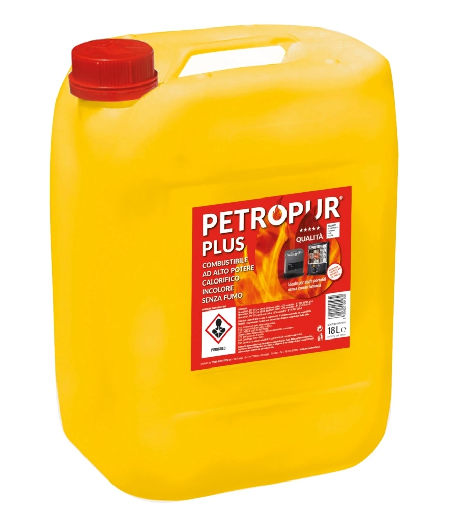 Combustibile liquido petropur plus tanica 18lt