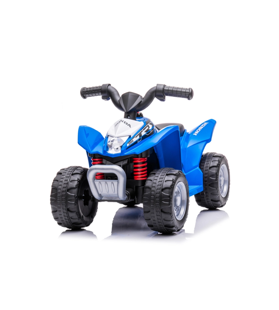 Quad per bambini elettrico a batteria 6 volt, colore blu -  honda