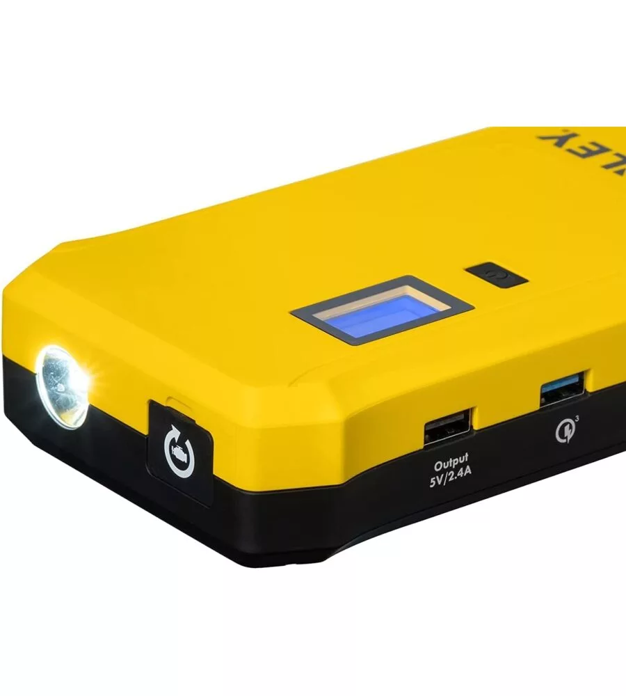 Avviatore jump starter al litio 12v 1000a 11200 mah - stanley