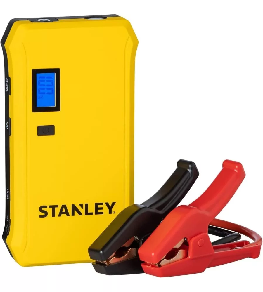 Avviatore jump starter al litio 12v 1000a 11200 mah - stanley