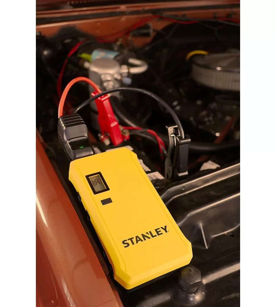 Avviatore jump starter al litio 12v 1000a 11200 mah - stanley