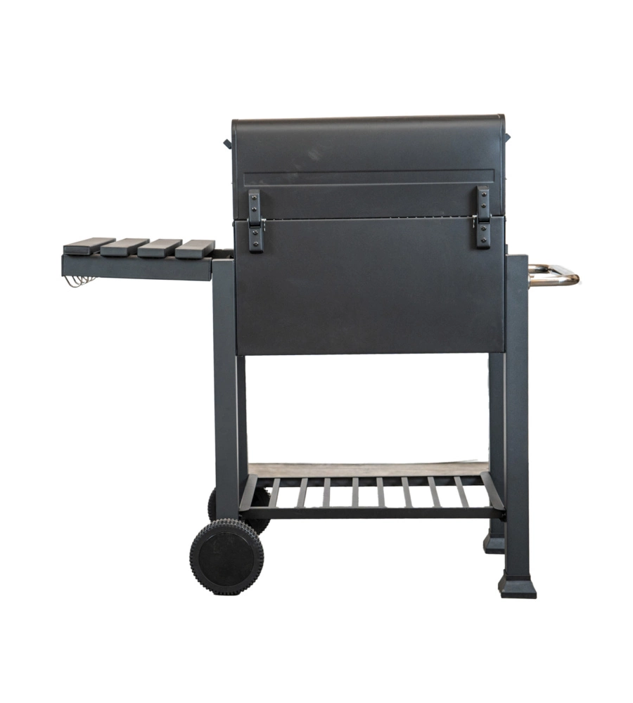 Barbecue a carbone "primo" in acciaio, 117,5x66x107,5 cm - arnold