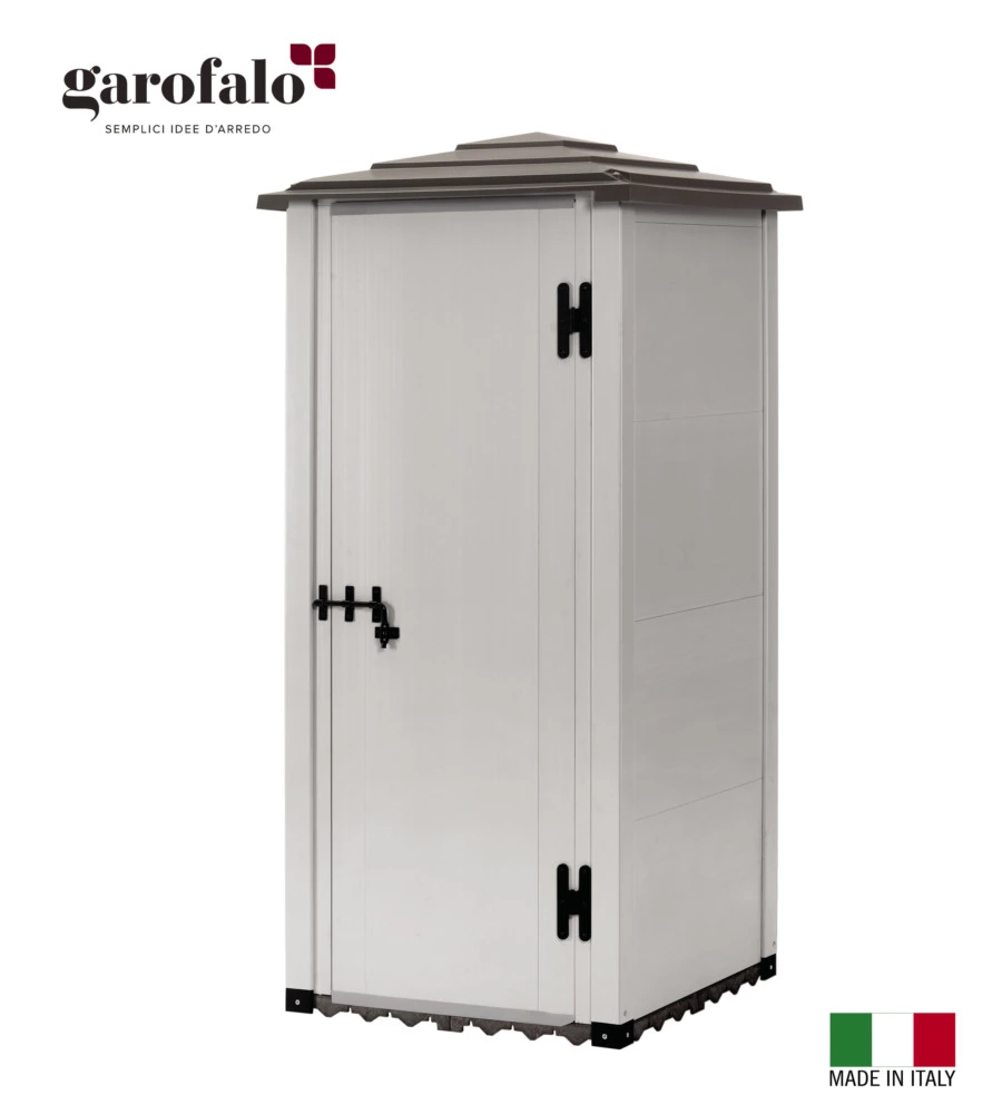 Casetta da giardino urban 80 pagoda, 90x90x198 cm - garofalo