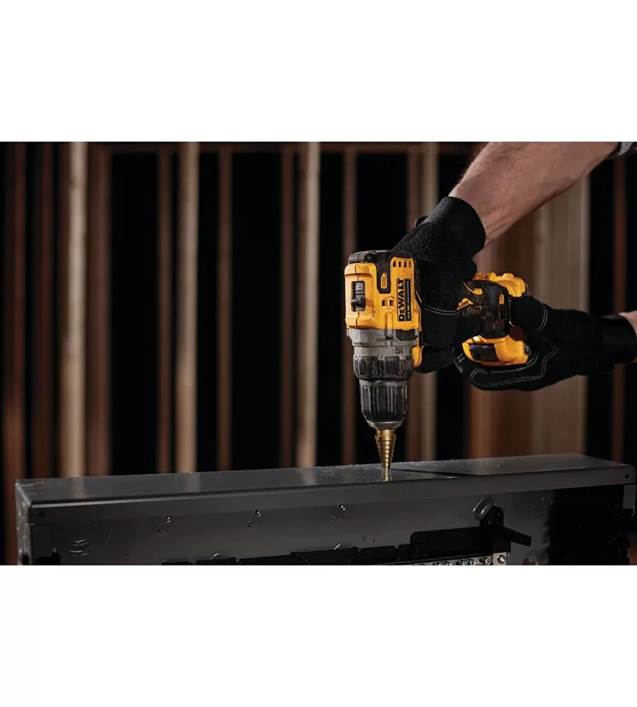 Trapano avvitatore brushless dewalt dcd701d2 con due batteria 2.0 ah