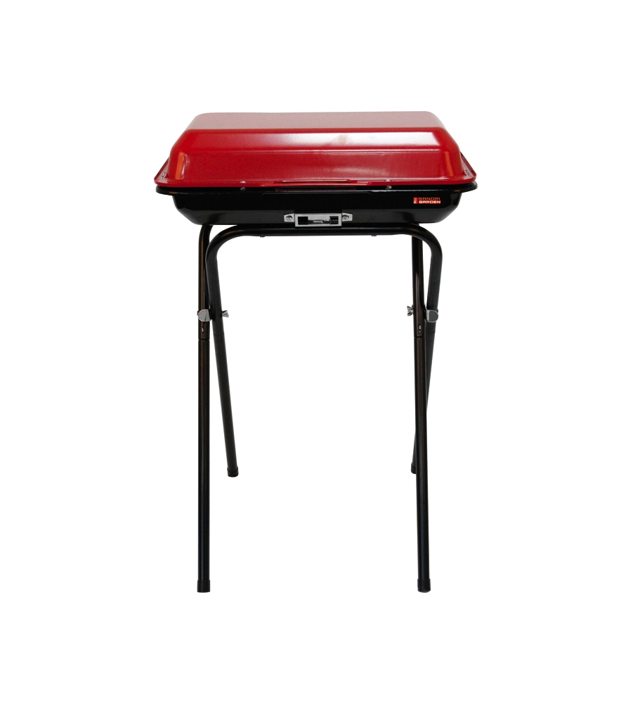 Barbecue a carbonella sg 47-33 a valigetta, 50x47x95 cm - sandrigarden