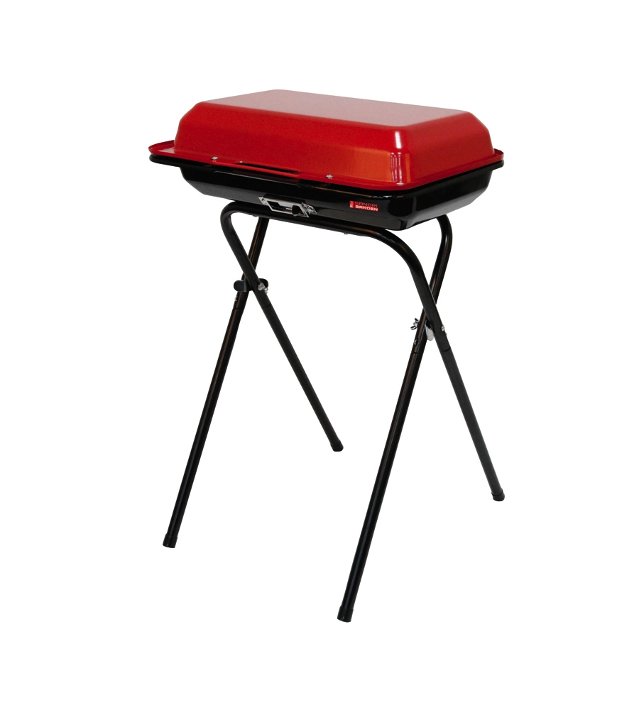 Barbecue a carbonella sg 47-33 a valigetta, 50x47x95 cm - sandrigarden