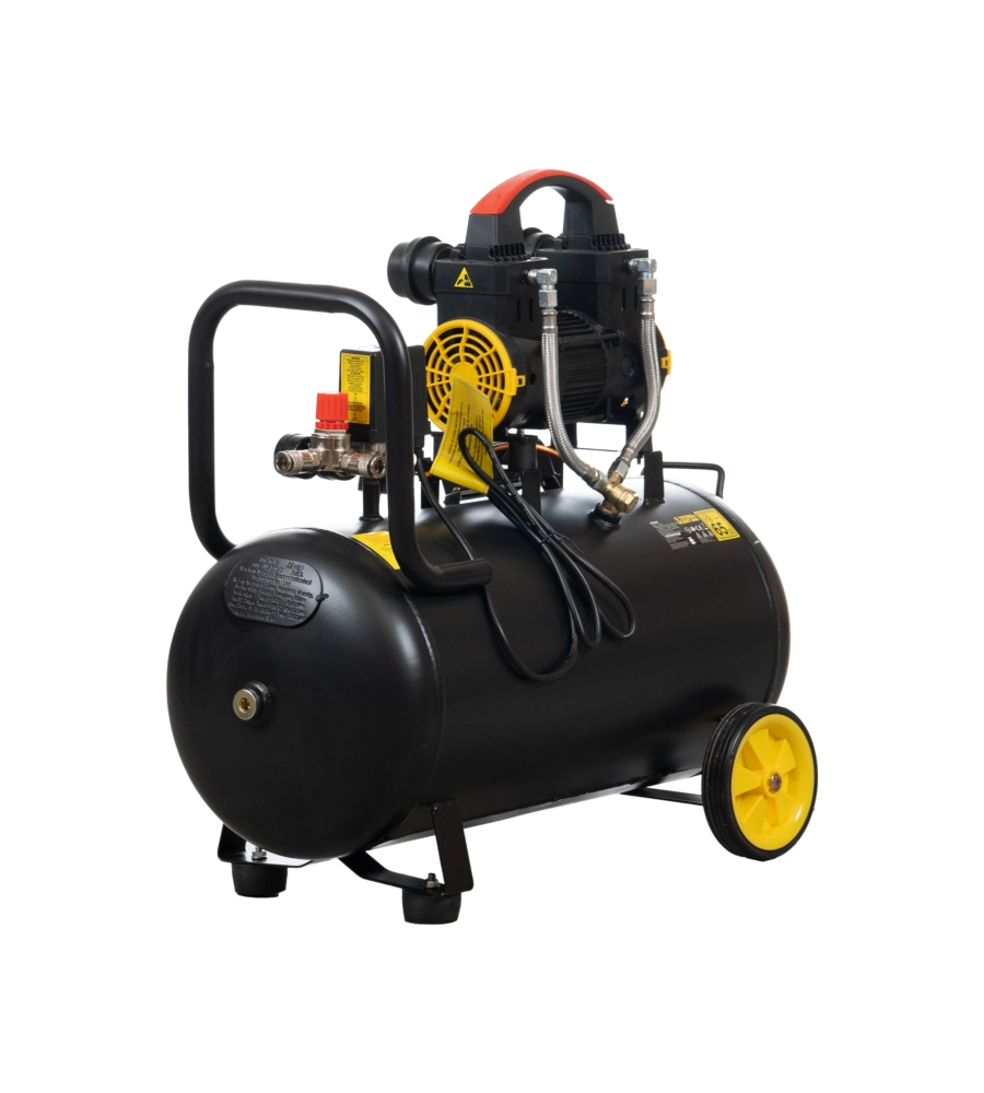 Compressore aria silenziato system+ "sy092" 50l 1,5hp