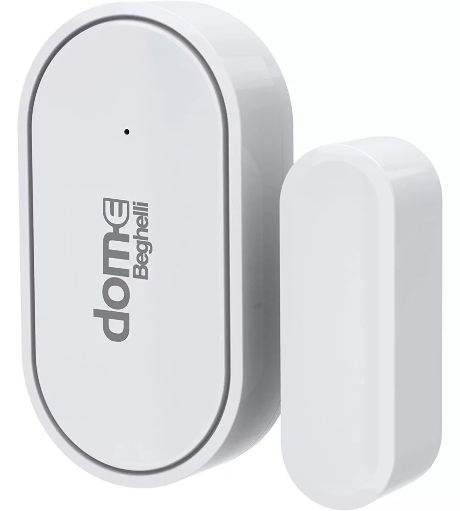 Kit antintrusione "dom-e" beghelli con sistema di allarme wireless wifi/gsm