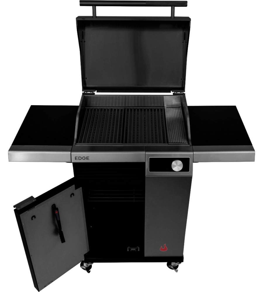 Barbecue elettrico "smart-e grill" in acciaio, 121x54,5x114 cm - char-broil